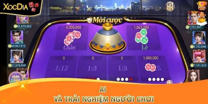 AI và trải nghiệm người chơi