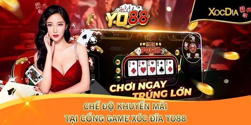 Chế độ khuyến mãi tại cổng game xóc đĩa Yo88