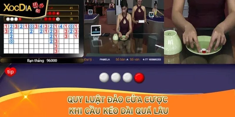 Quy luật đảo cửa cược khi cầu kéo dài quá lâu