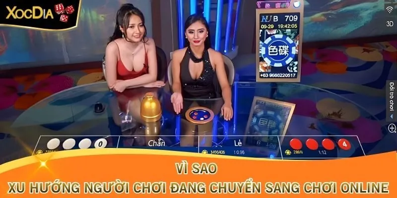 Vì sao xu hướng người chơi đang chuyển sang chơi online